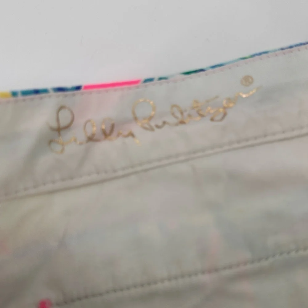 Lilly Pulitzer Buttercup Stretch Shorts 5